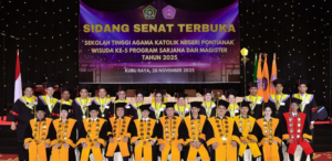 STAKat Negeri Pontianak Rayakan Wisuda 2025: Magister Teologi Persembahkan Lulusan Berintegritas dan Berprestasi